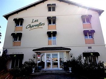 Готель Logis Les Charmilles Chalon-Sur-Saone Sud Lux Екстер'єр фото